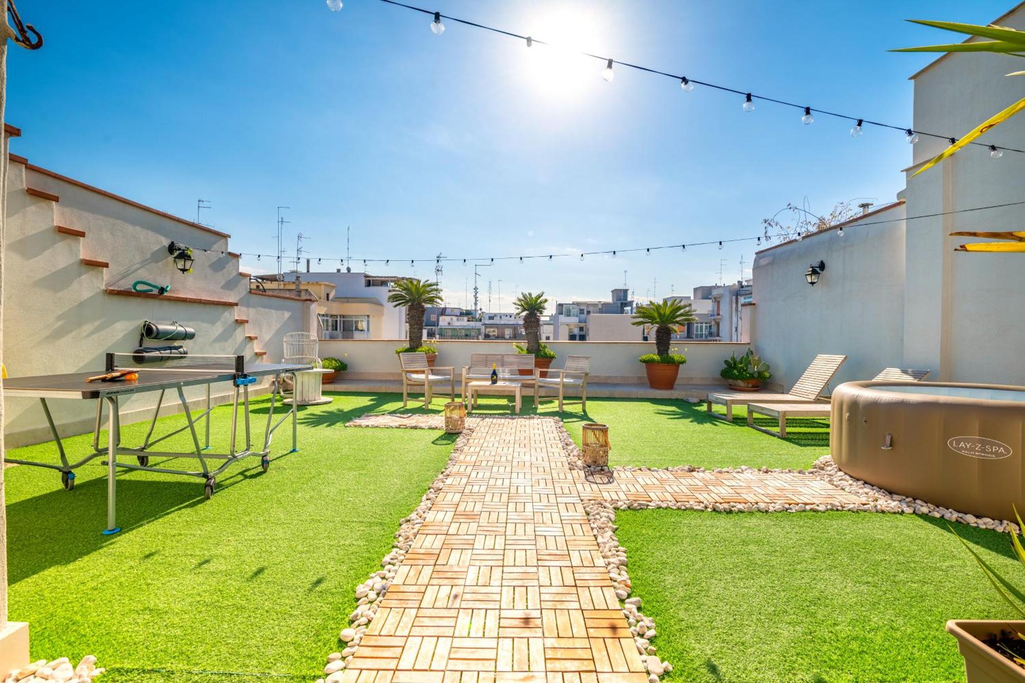 150Mq Rooftop Paradise - Spacious Private Terrace باري المظهر الخارجي الصورة